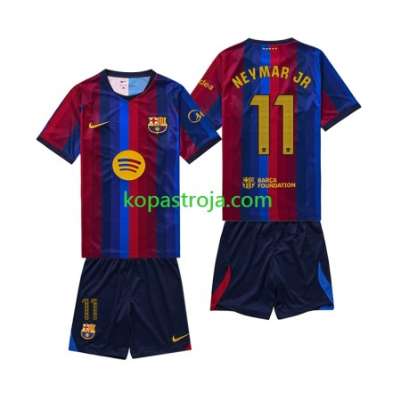 Billiga Fotbollströjor FC Barcelona Neymar JR 11 Barn Hemma tröja 2026/27 Kortärmad